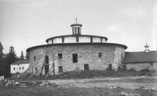 SA0741.25 - Photo of round barn, view looking east.